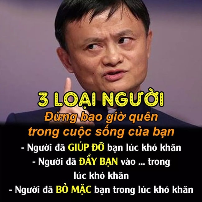 Jack Ma Những người bạn nên trân trọng trong cuộc sống