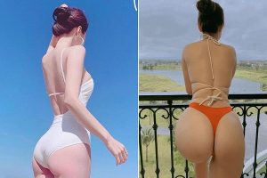 ảnh girl xinh khoe vòng 3