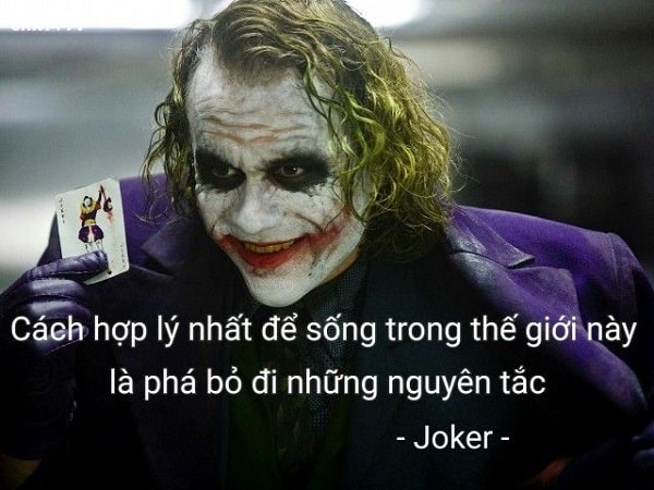những câu nói hay của Joker