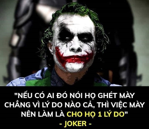 những câu nói hay của Joker