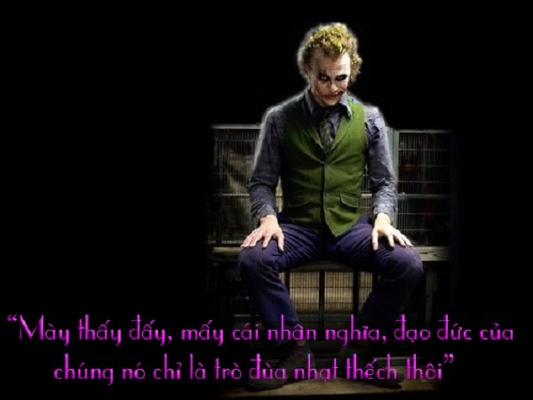 những câu nói hay của Joker