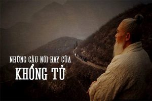 những câu nói hay của Khổng Tử